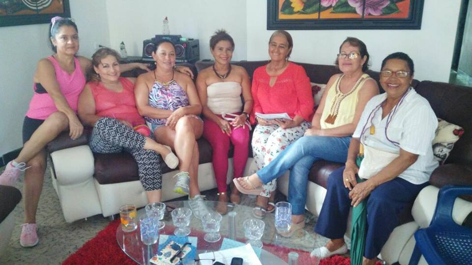 Representantes de diferentes organizaciones en Sabana de Torres